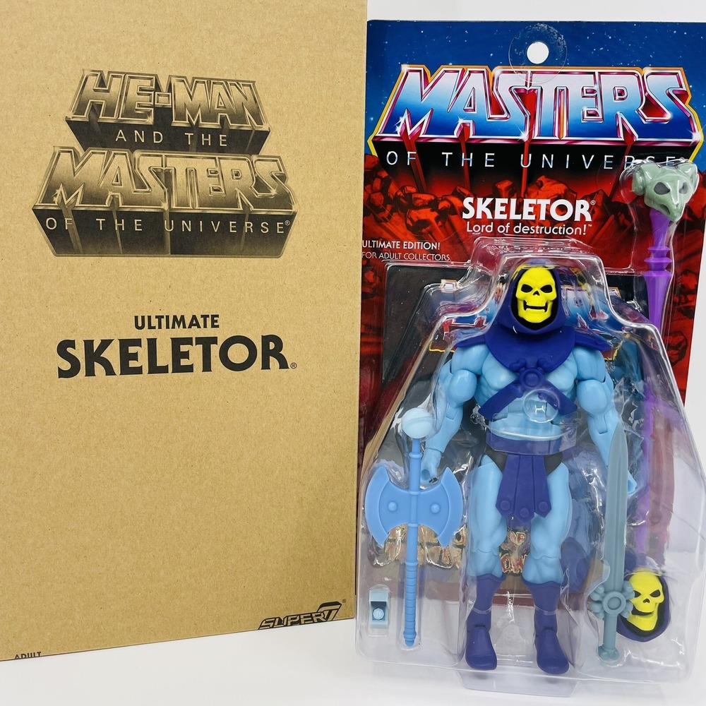 Super7 Masters of the Universe Ultimate Skeletor 7" Action‎ Figure New in Box